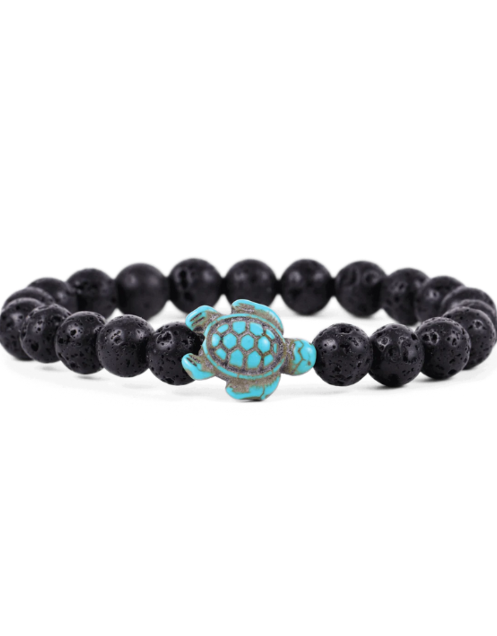 Fahlo Fahlo - The Journey Bracelet Sea Turtle (Lava Stone)