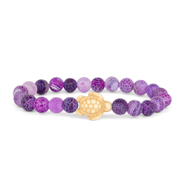 Fahlo Fahlo The Journey Bracelet Sea Turtle (Coral Reef Violet)