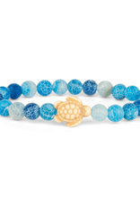 Fahlo Fahlo - The Journey Bracelet Sea Turtle (Aqua Blue)