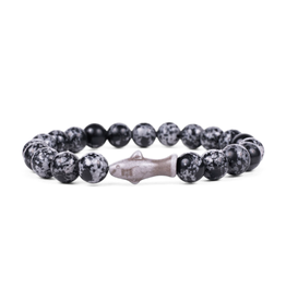 Fahlo Fahlo The Voyage Bracelet Shark (Ocelli Stone)