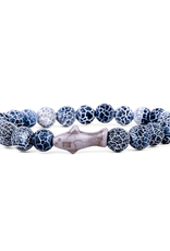 Fahlo Fahlo - The Voyage Bracelet Shark (Deep Blue)