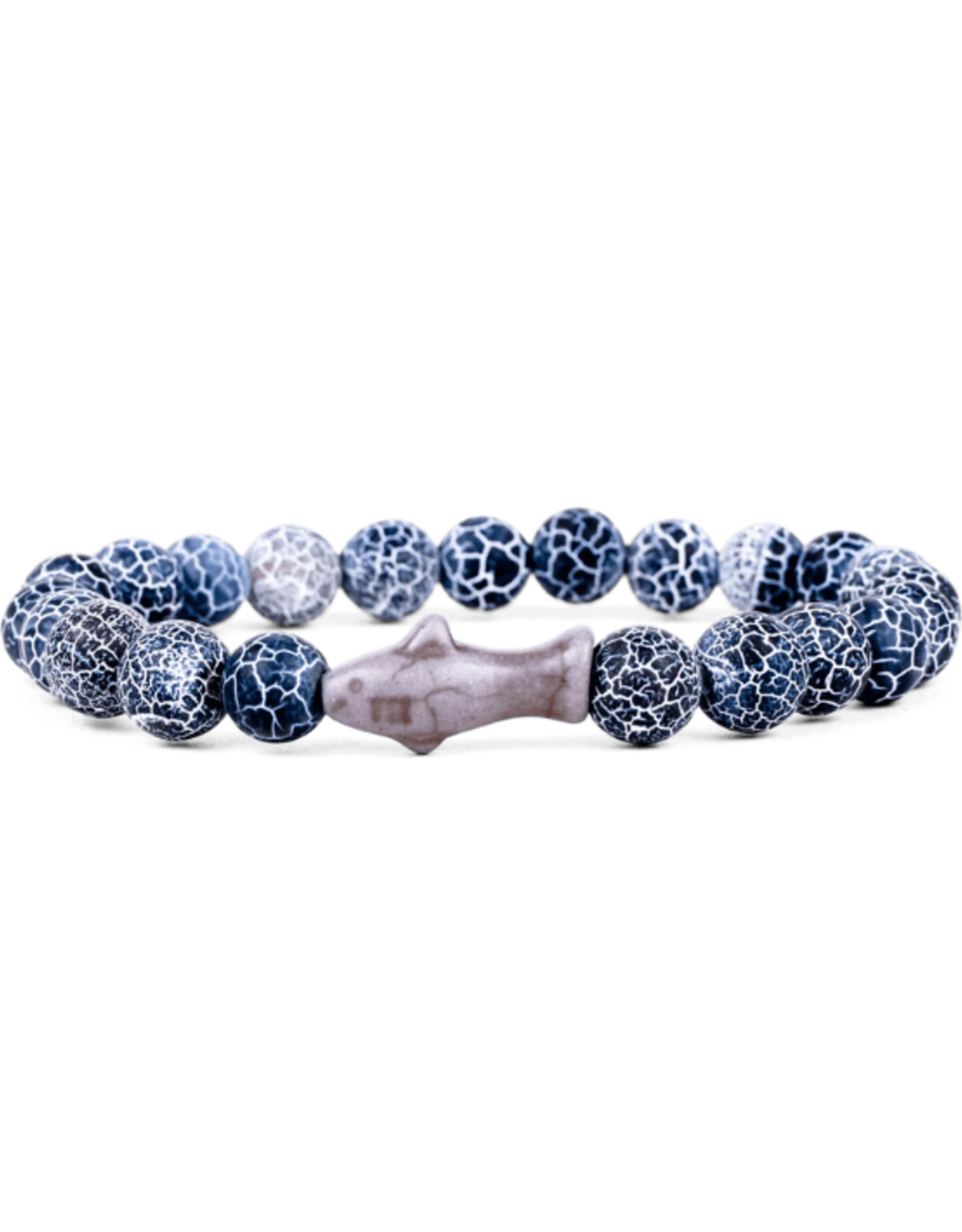 Fahlo Fahlo - The Voyage Bracelet Shark (Deep Blue)