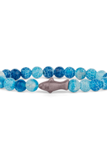 Fahlo Fahlo - The Voyage Bracelet Shark (Aqua Blue)