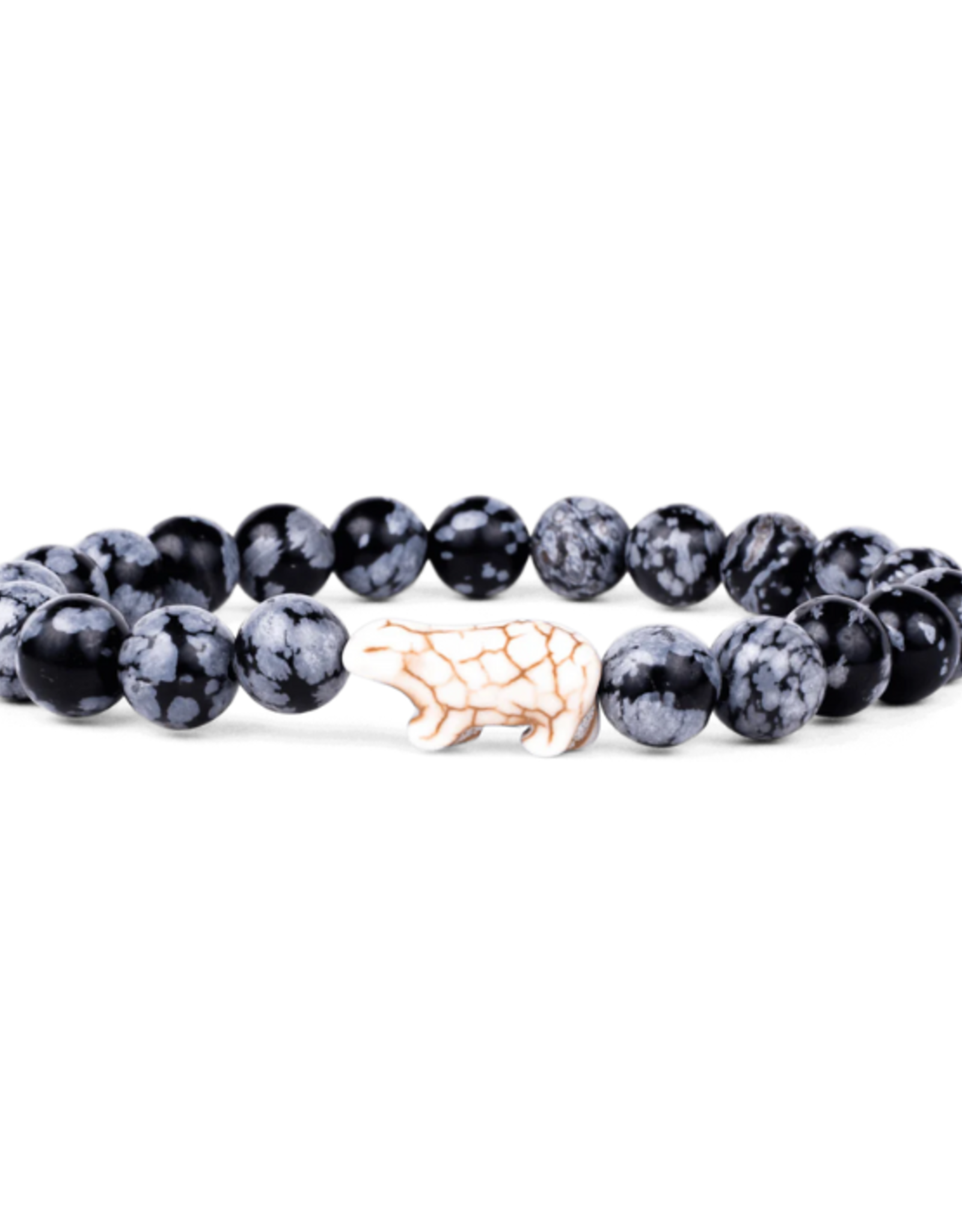 Fahlo Fahlo - The Venture Bracelet Polar Bear (Papillae Stone)