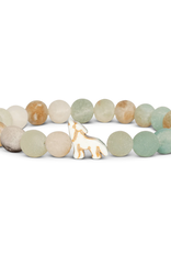 Fahlo Fahlo - The Scout Bracelet Wolf (Sky Stone)