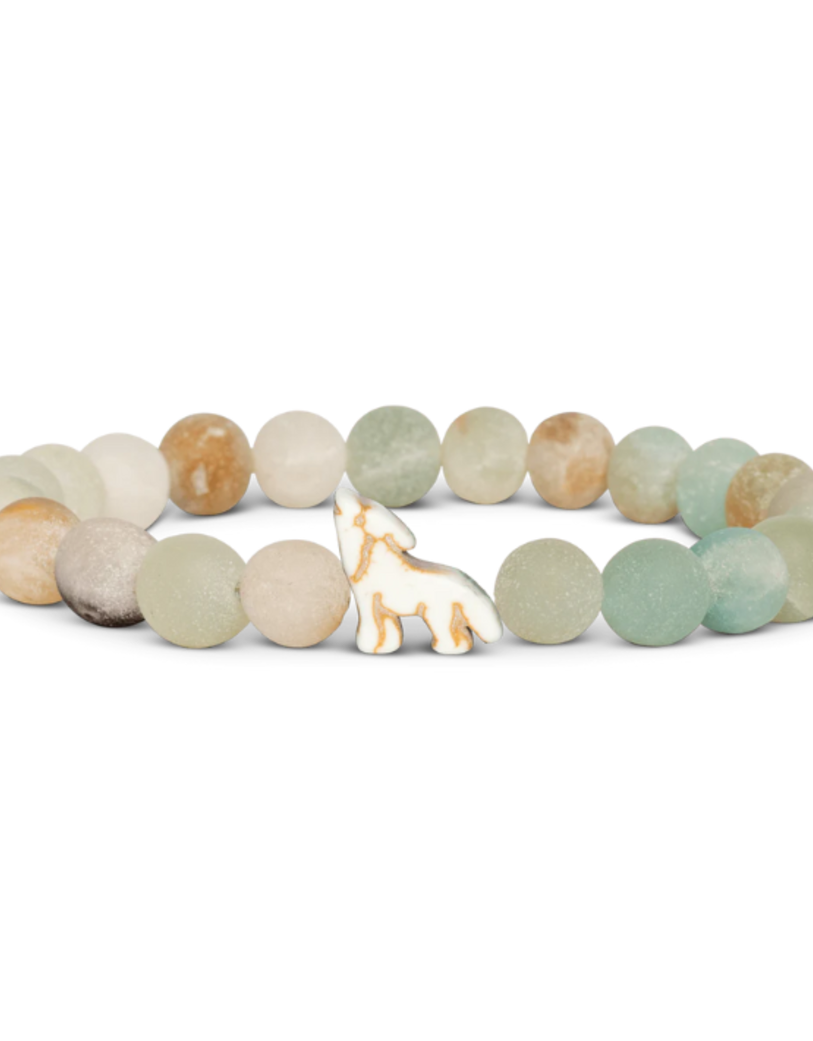 Fahlo Fahlo - The Scout Bracelet Wolf (Sky Stone)