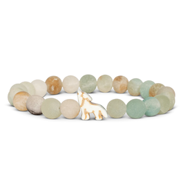 Fahlo Fahlo The Scout Bracelet Wolf (Sky Stone)