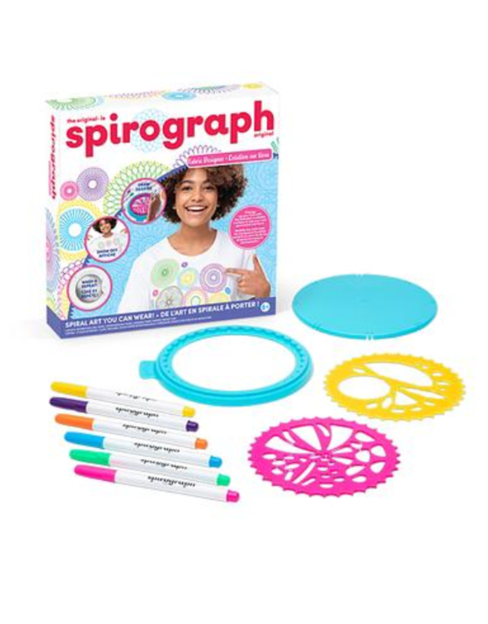 Spirograph Fabric Designer