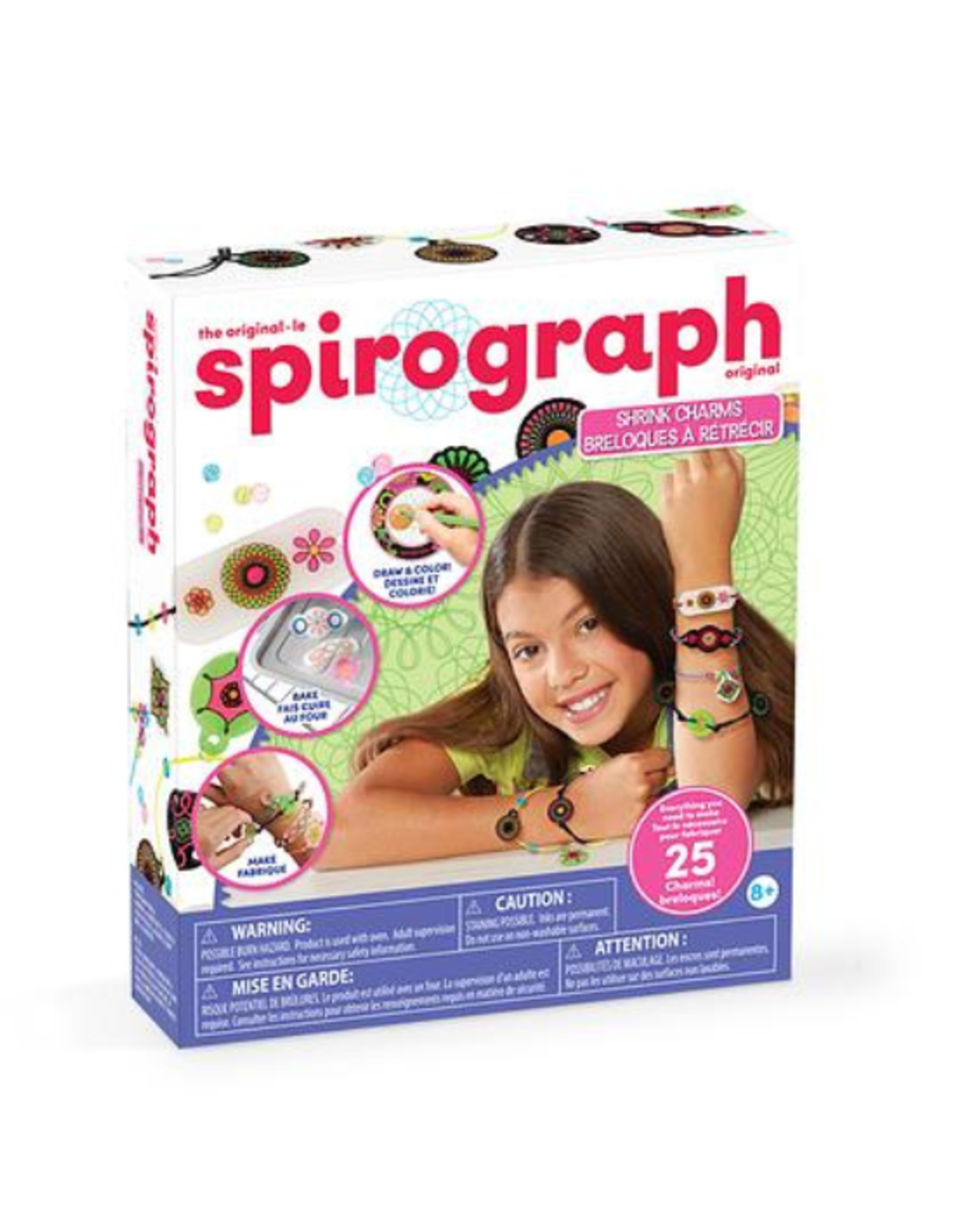 Spirograph Shrink Charms