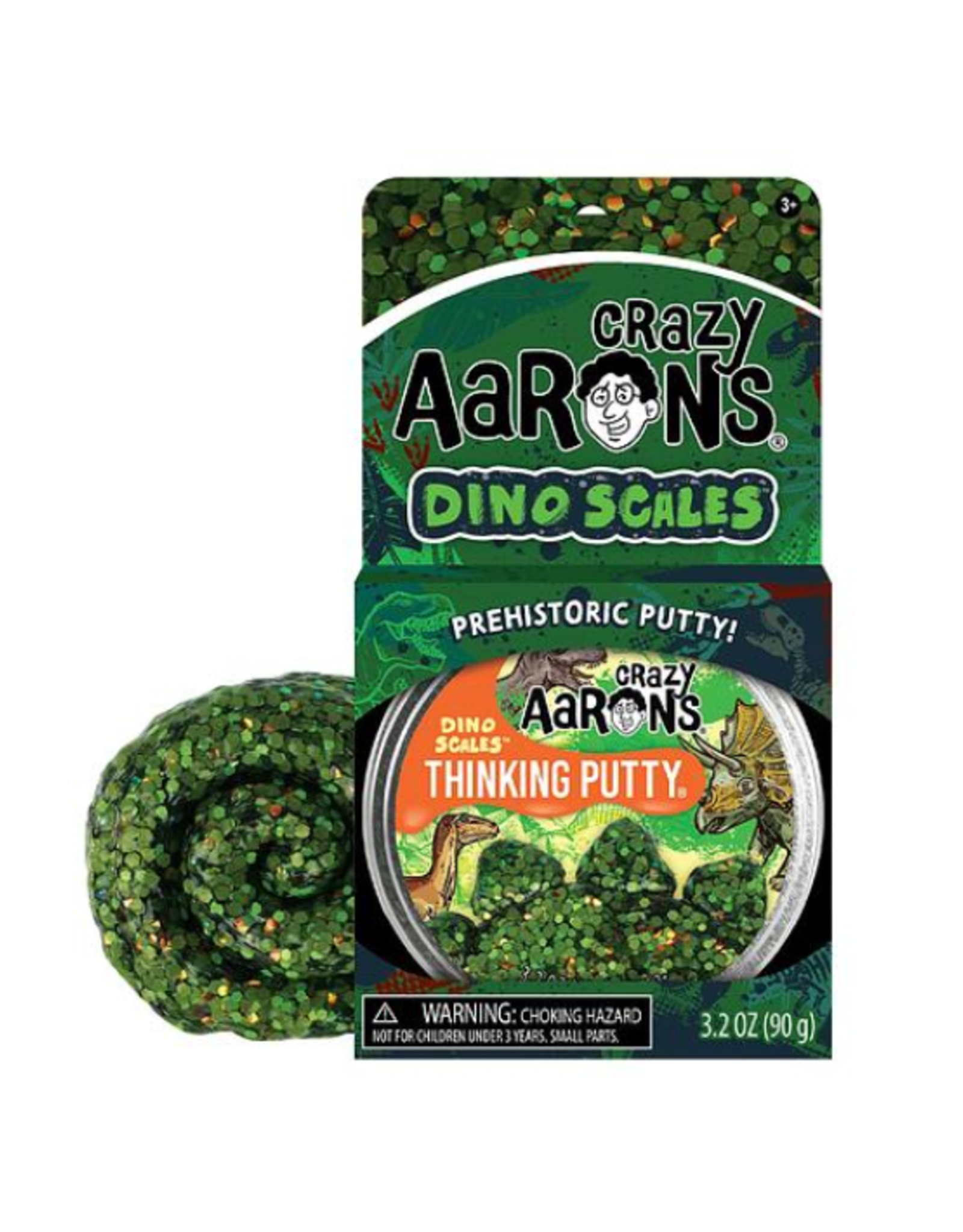 Crazy Aarons Crazy Aarons - Dino Scales Thinking Putty