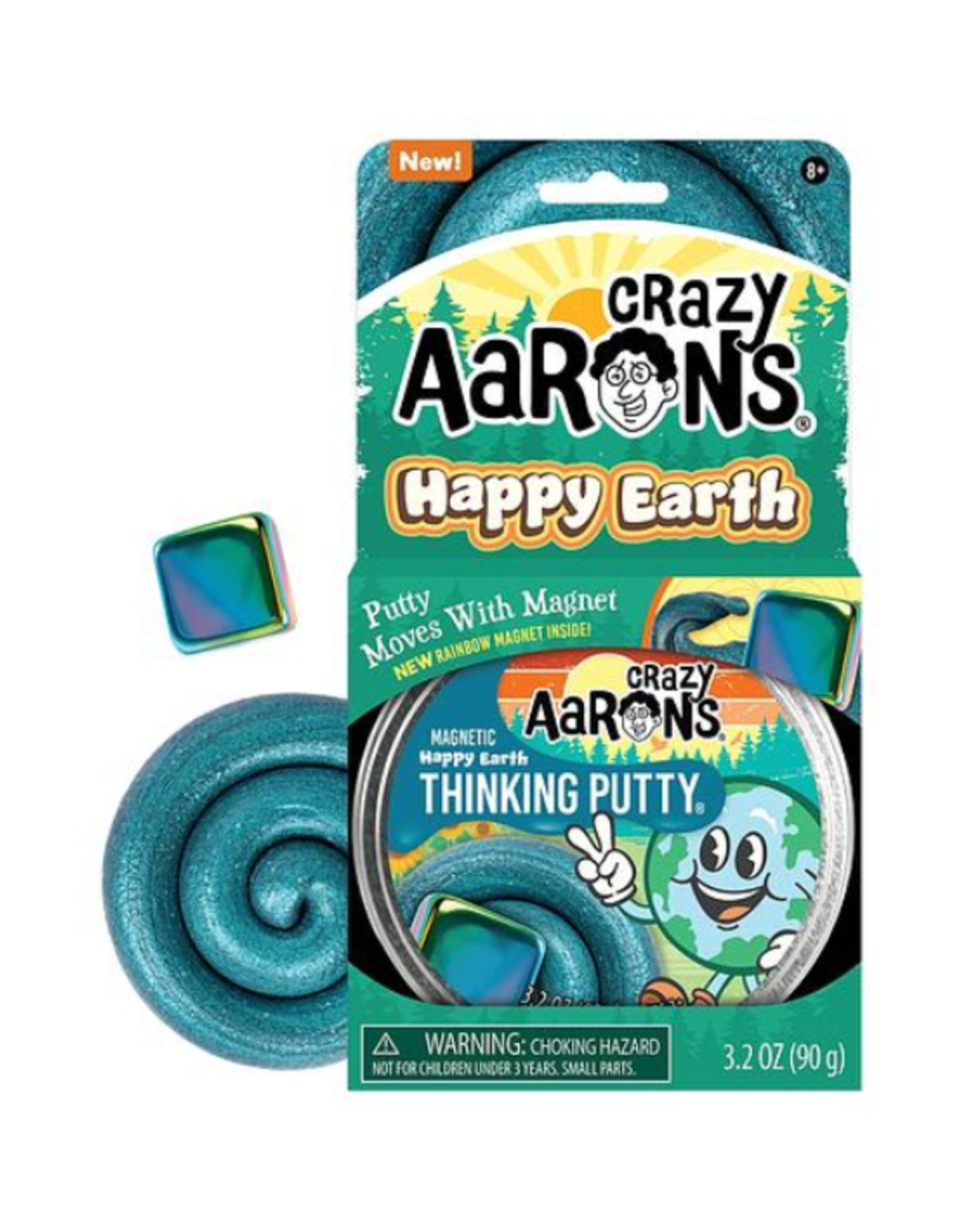 Crazy Aarons Crazy Aarons - Happy Earth Thinking Putty