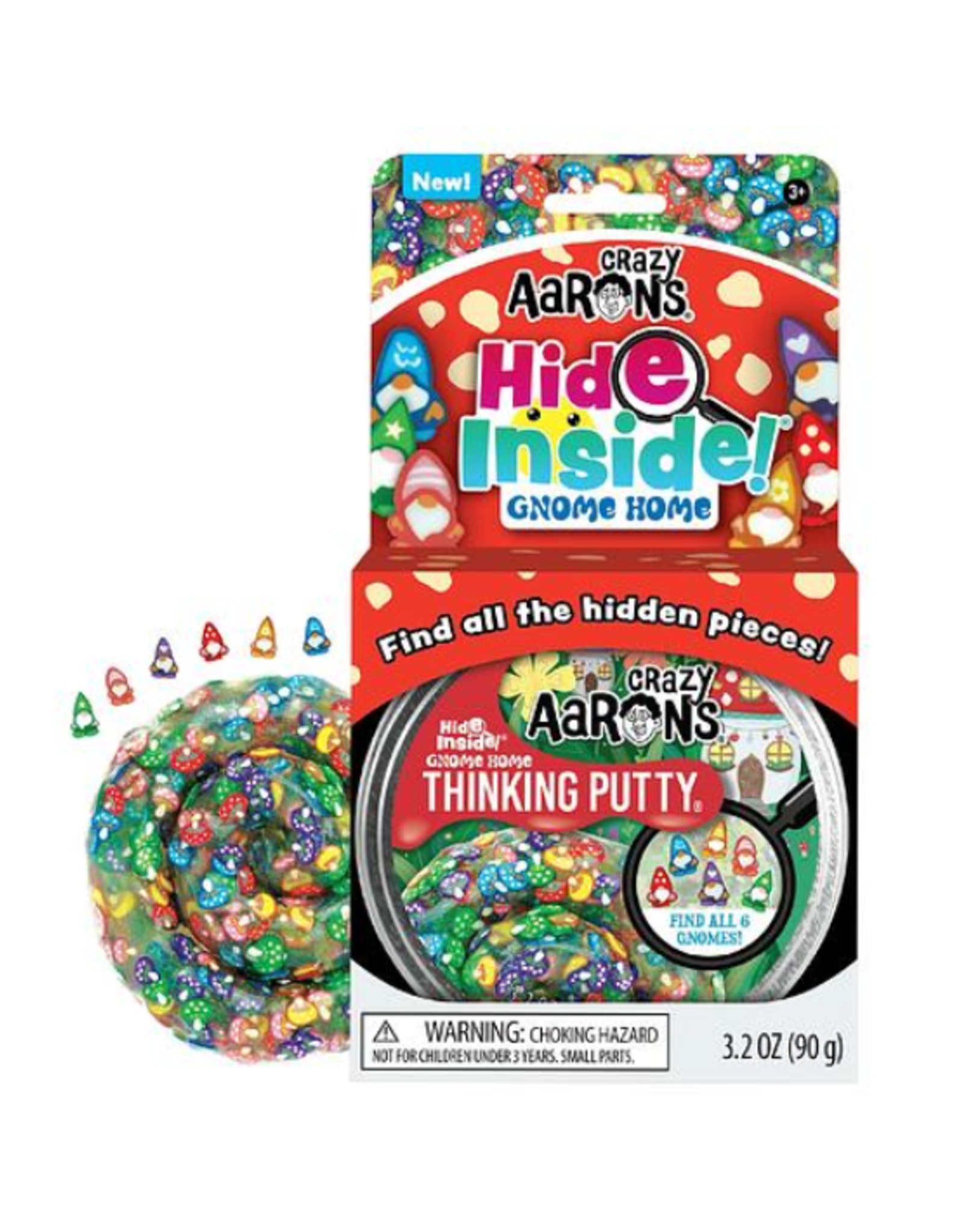 Crazy Aarons Crazy Aarons - 4" Gnome Home Thinking Putty