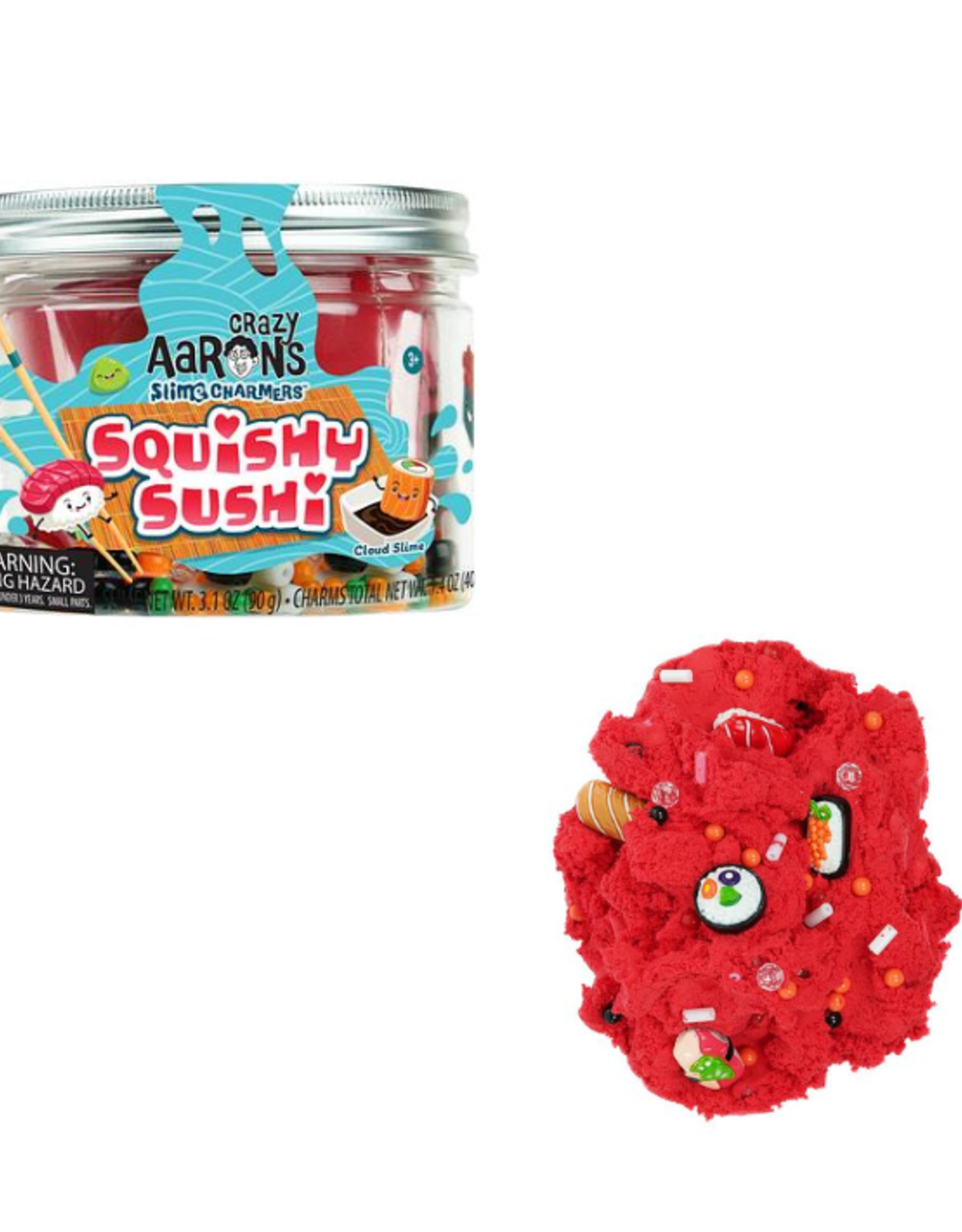 Crazy Aarons Crazy Aarons - Squishy Sushi Slime Charmers