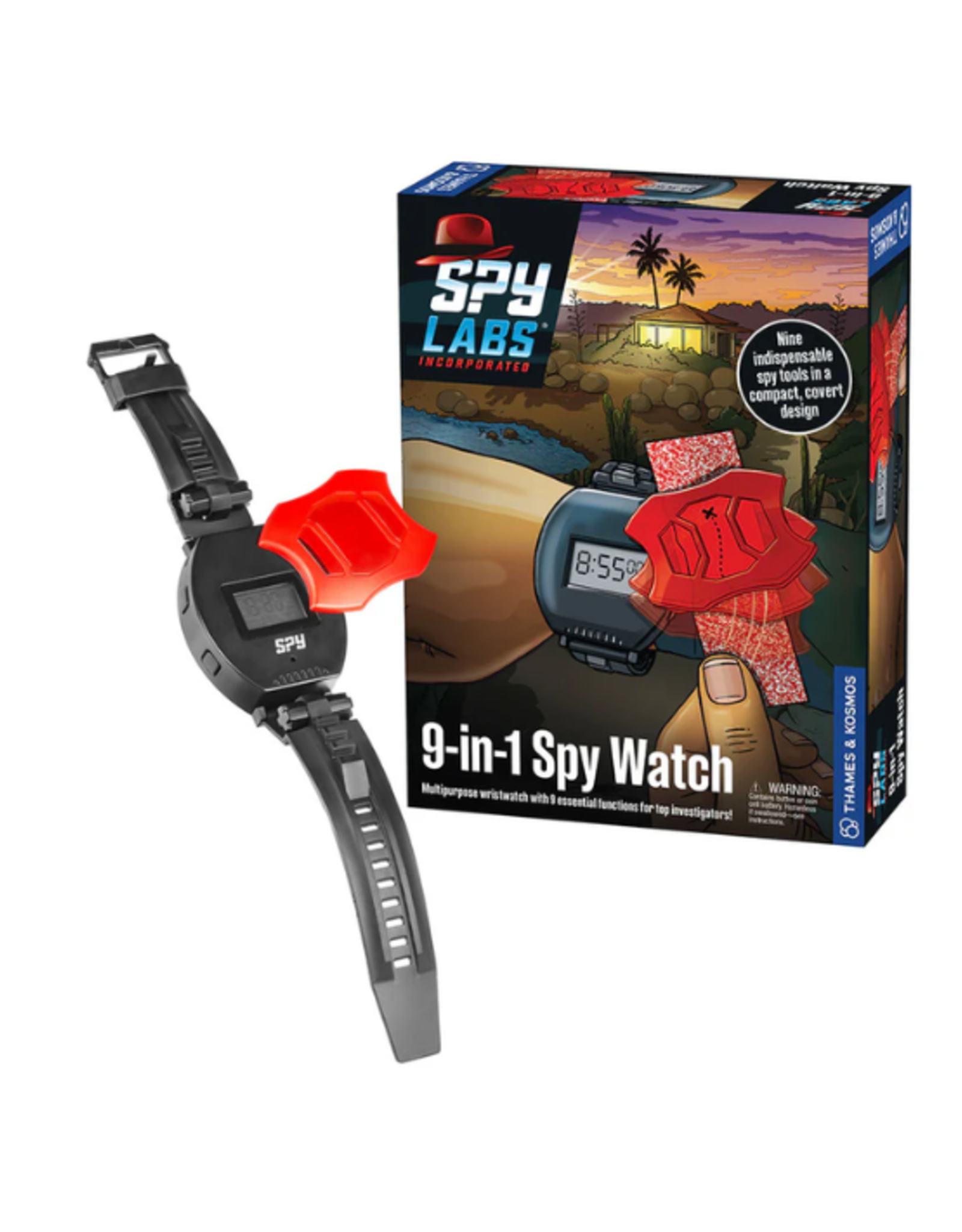 Thames & Kosmos Thames & Kosmos - Spy Labs: 9-in-1 Spy Watch