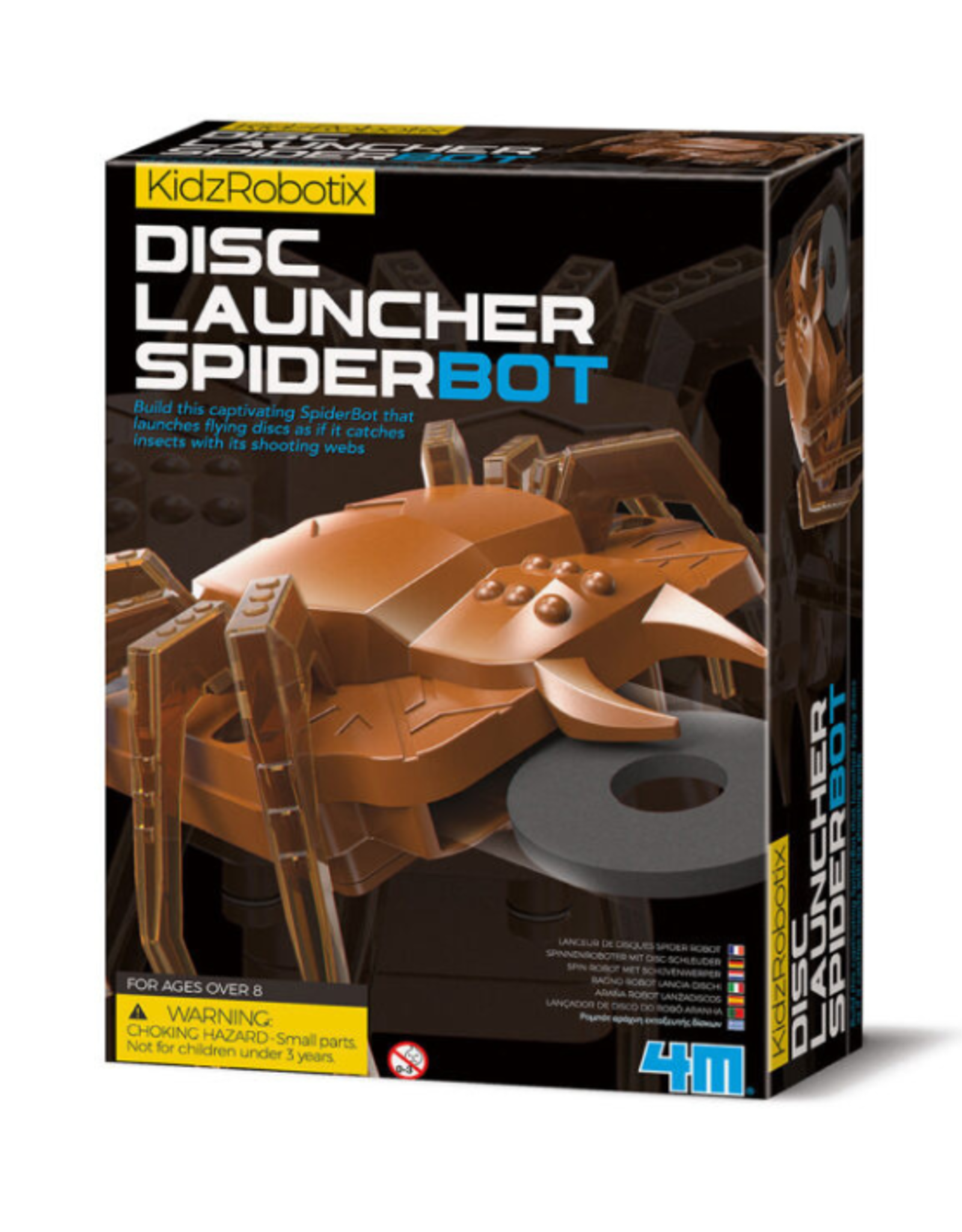 4M 4M - Kidzrobotix Disc Launcher Spiderbot