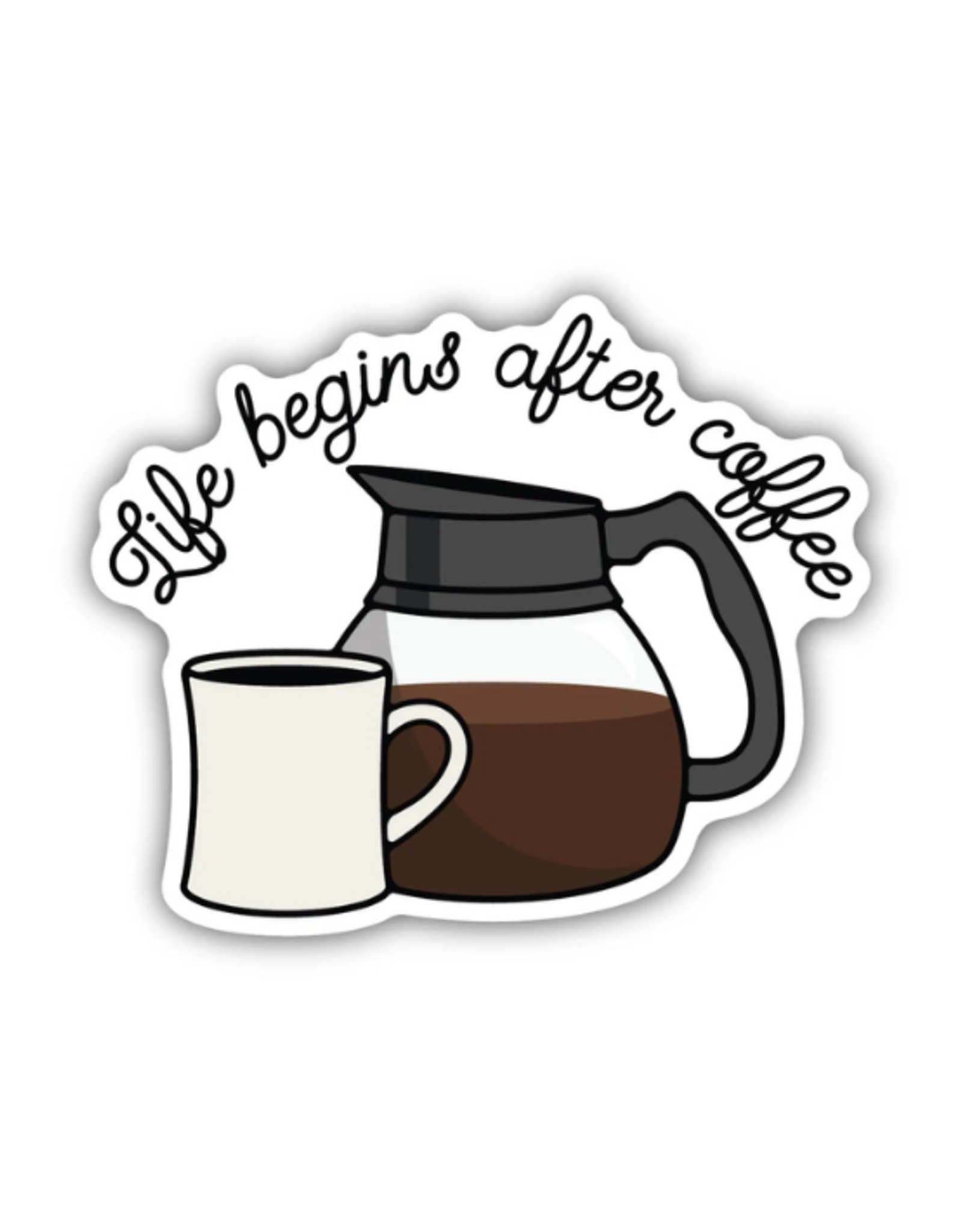 Stickers Northwest Inc. Stickers Northwest - Life Begins After Coffee