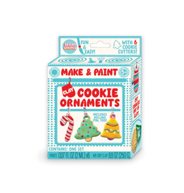 Bright Stripes Make & Paint Clay Cookie Ornaments