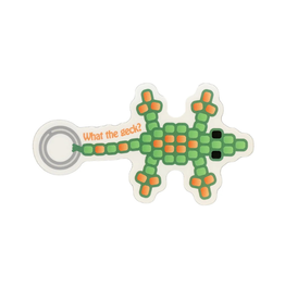 Stickers Northwest Inc. What the Geck Bead Lizard Sticker