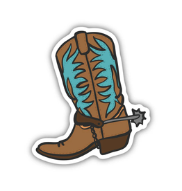 Stickers Northwest Inc. Cowboy Boot Sketch Sticker
