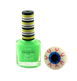 Mudpie Glow-in-the-Dark Nail Polish and Ring (Green)
