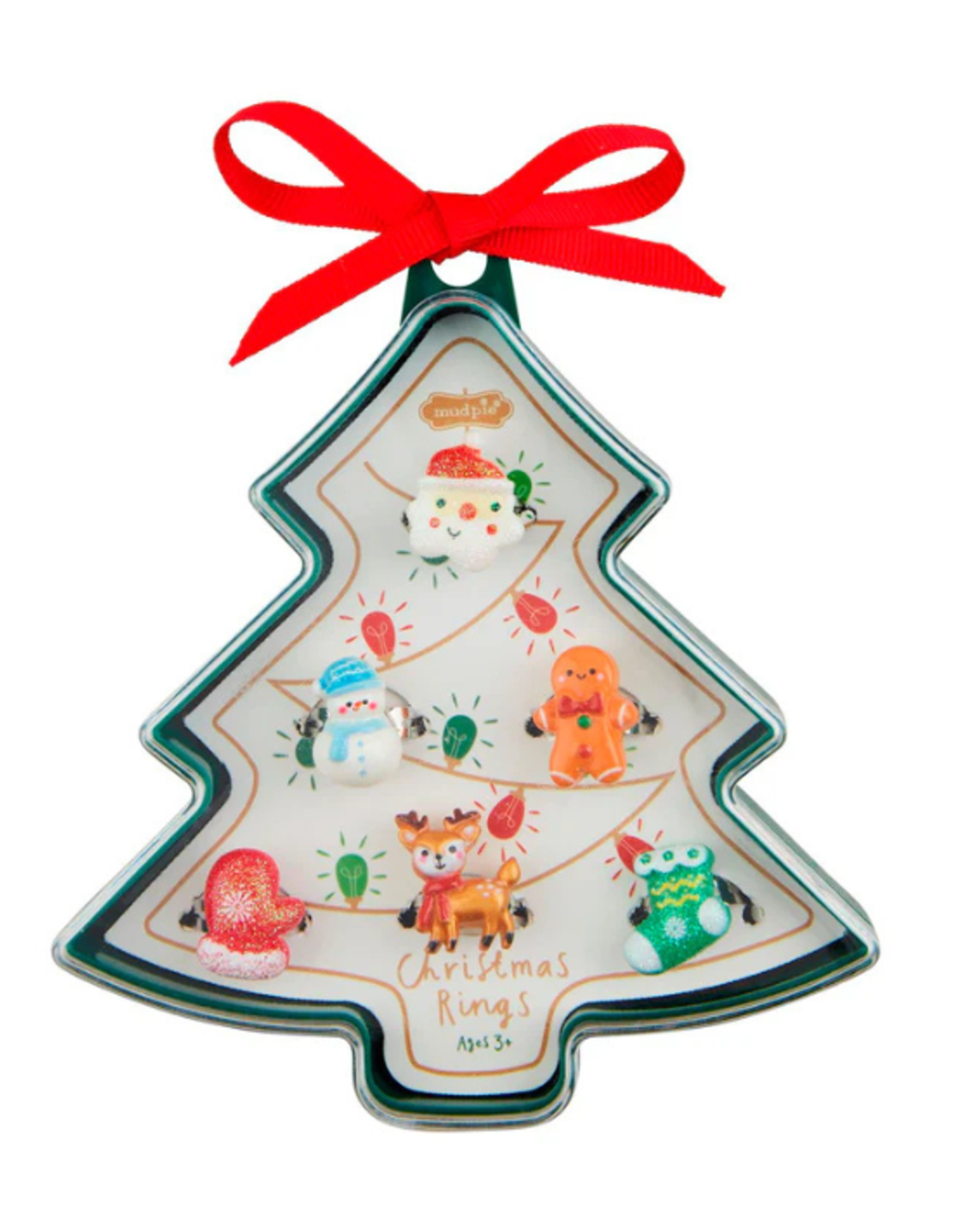 Mudpie Mud Pie - Tree Christmas Rings