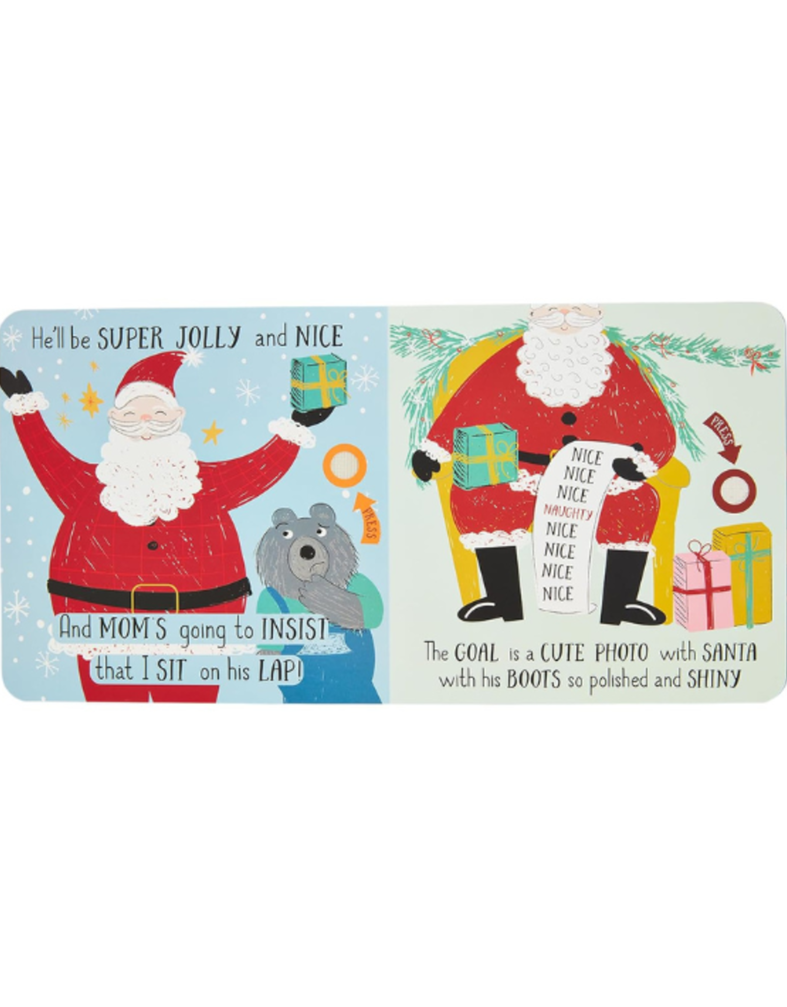Mudpie Mud Pie - Going to See Santa Sound Book