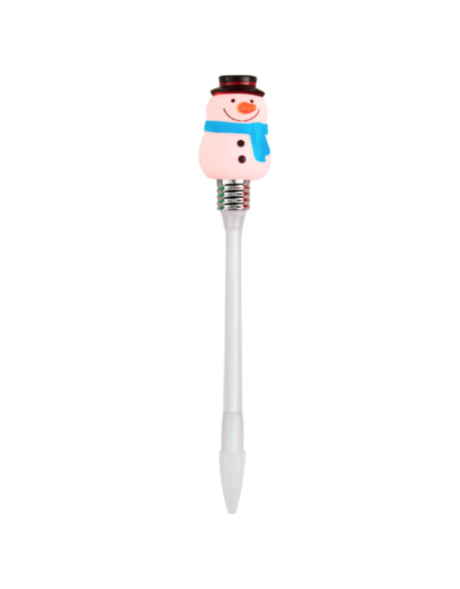 Mudpie Mud Pie - Christmas Light Up Pens Snowman