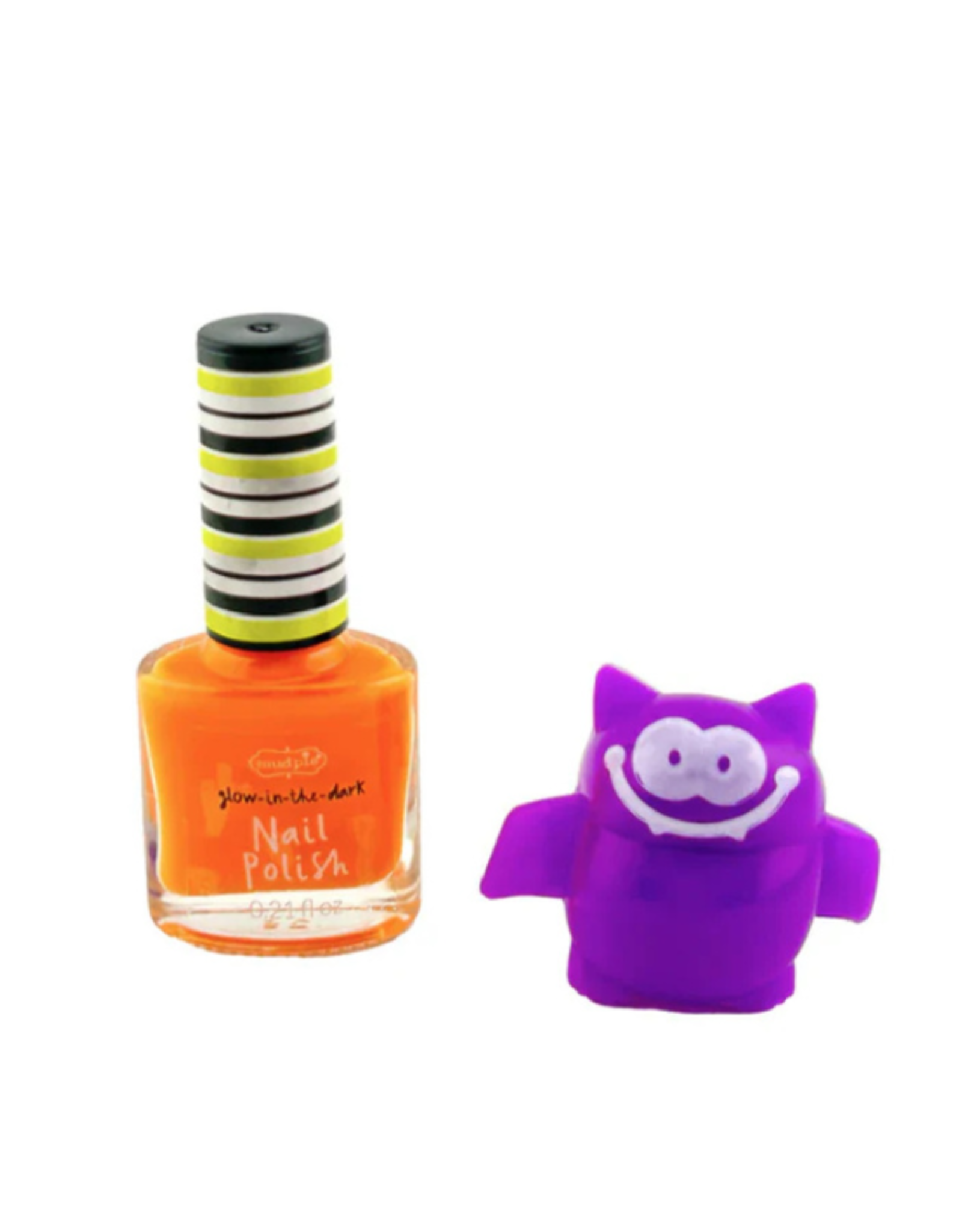 Mudpie Mud Pie - Glow-in-the-Dark Nail Polish and Ring (Orange)