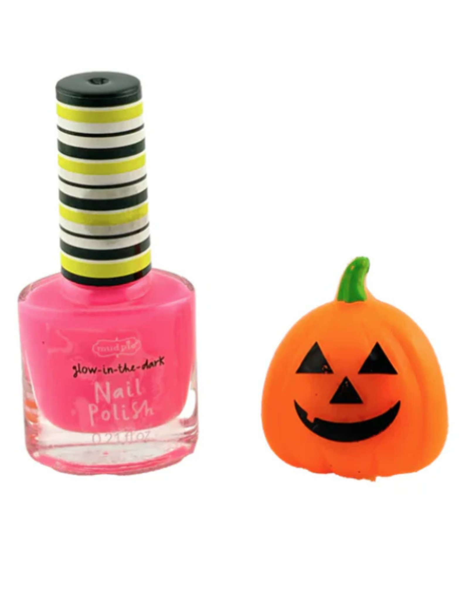 Mudpie Mud Pie - Glow-in-the-Dark Nail Polish and Ring (Pink)