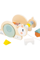 Janod Janod - Sweet Cocoon Pull-Along Snail Trolley