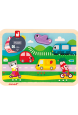 Janod Janod - Chunky Puzzles Vehicles