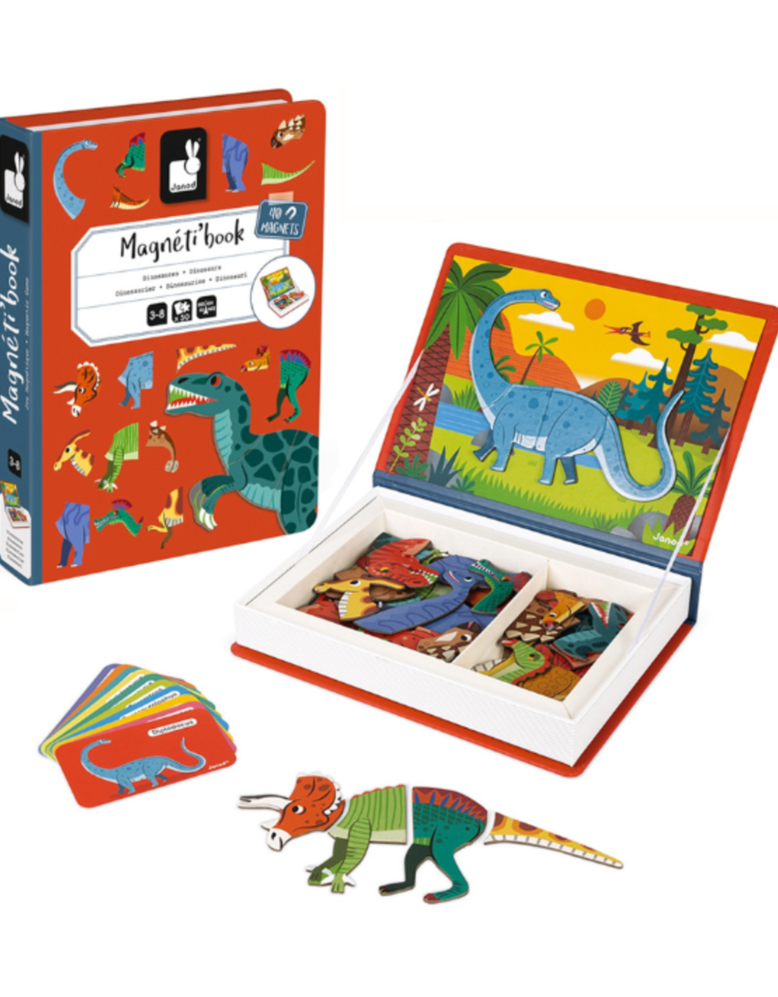 Janod Janod - Magneti'Book Dinosaurs