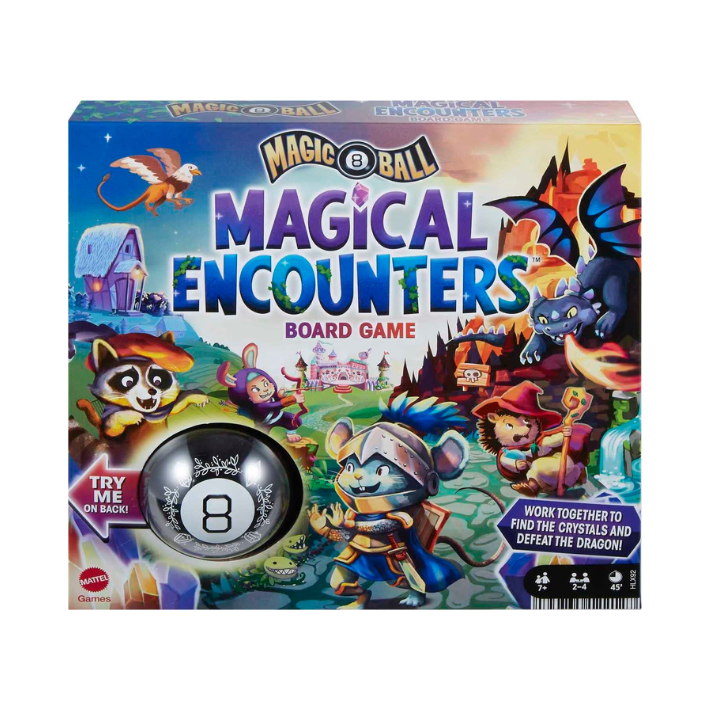 Mattel - Magic 8 Ball Magical Encounters Board Game - ToymastersMB