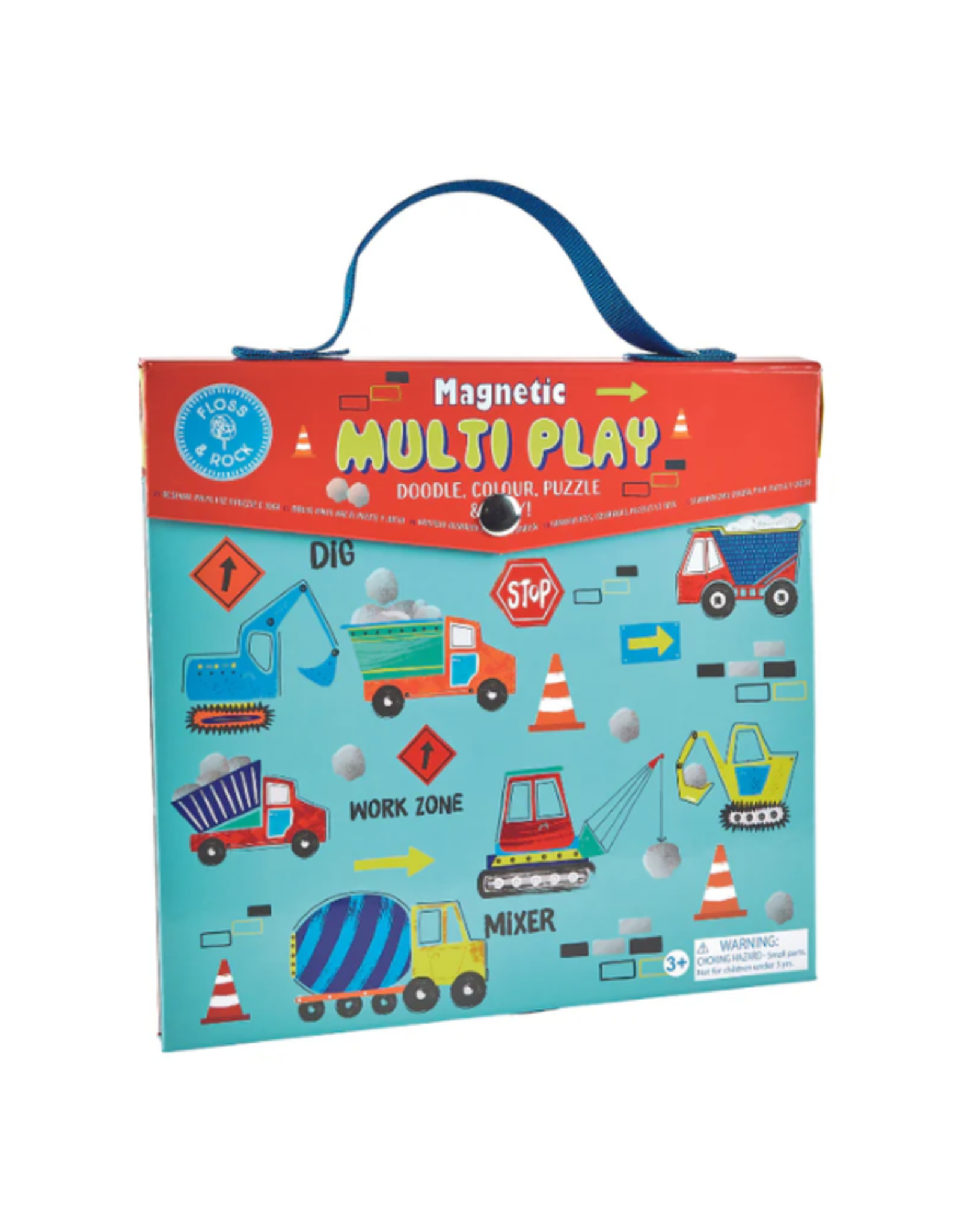 Floss & Rock Floss & Rock - Construction Magnetic Multi Play