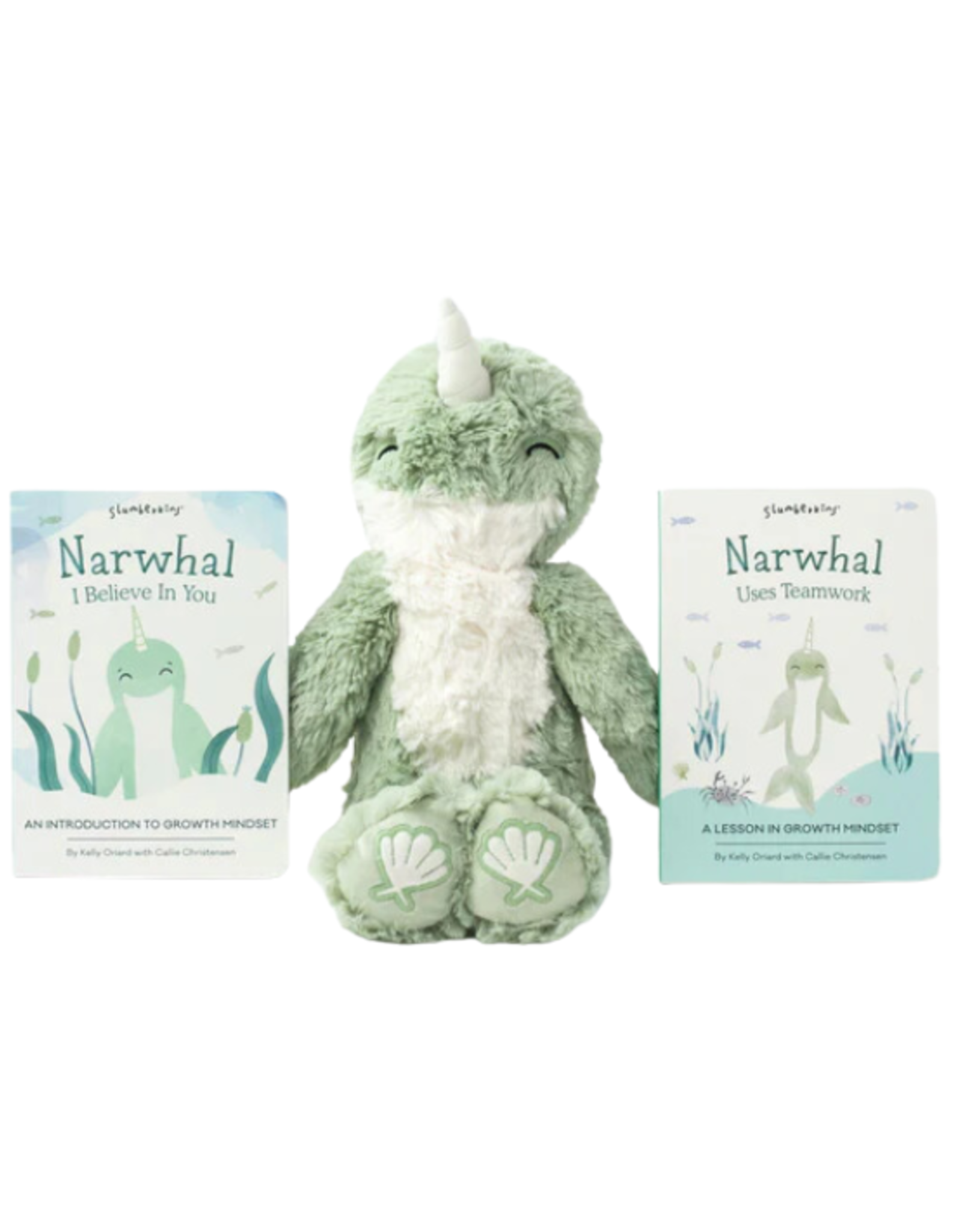Slumberkins Slumberkins - Narwhal Kin Gift Set, An Introduction to Growth Mindset