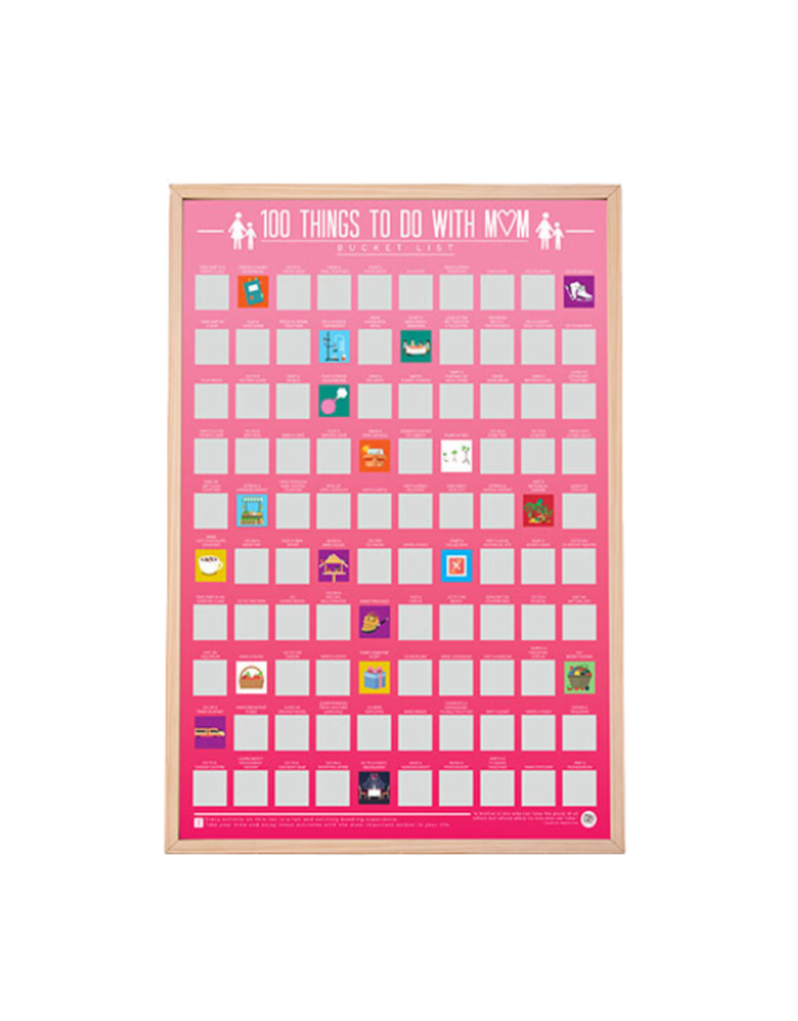 Gift Republic - 100 Things to do With Mom Bucket List