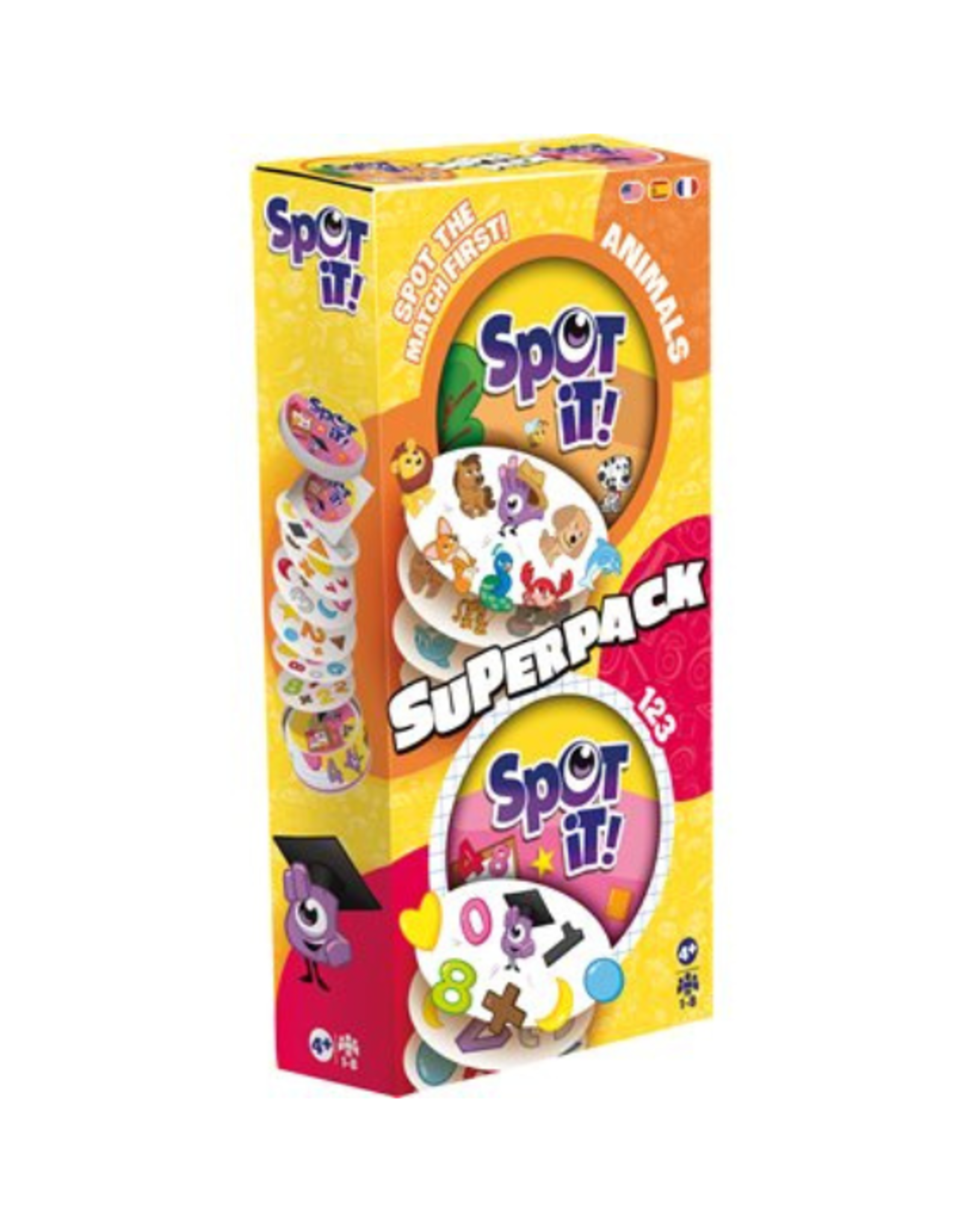 Zygo Matic Zygo Matic - Spot It! Super Pack Animals & 123