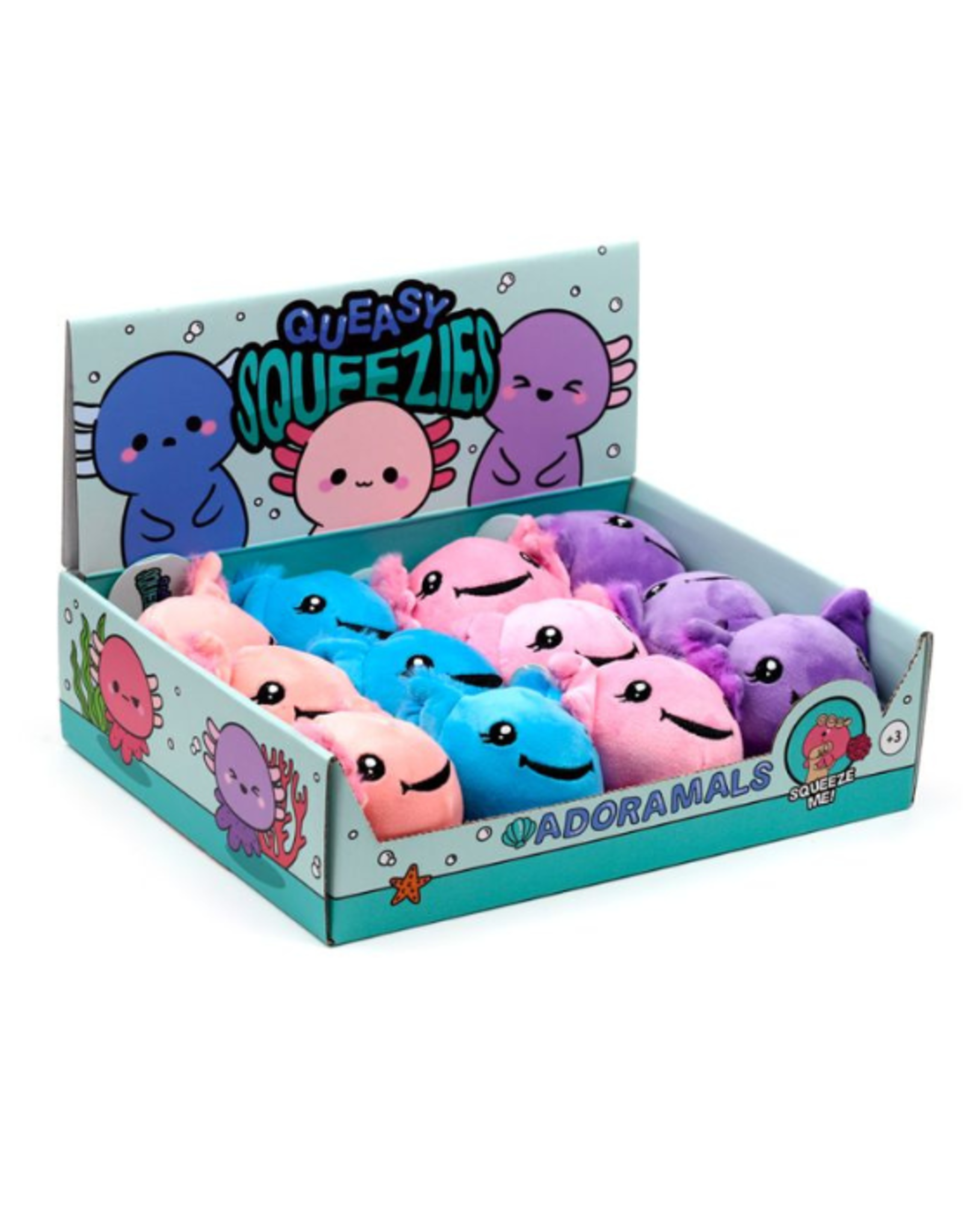 Queasy Squeezies Axolotl