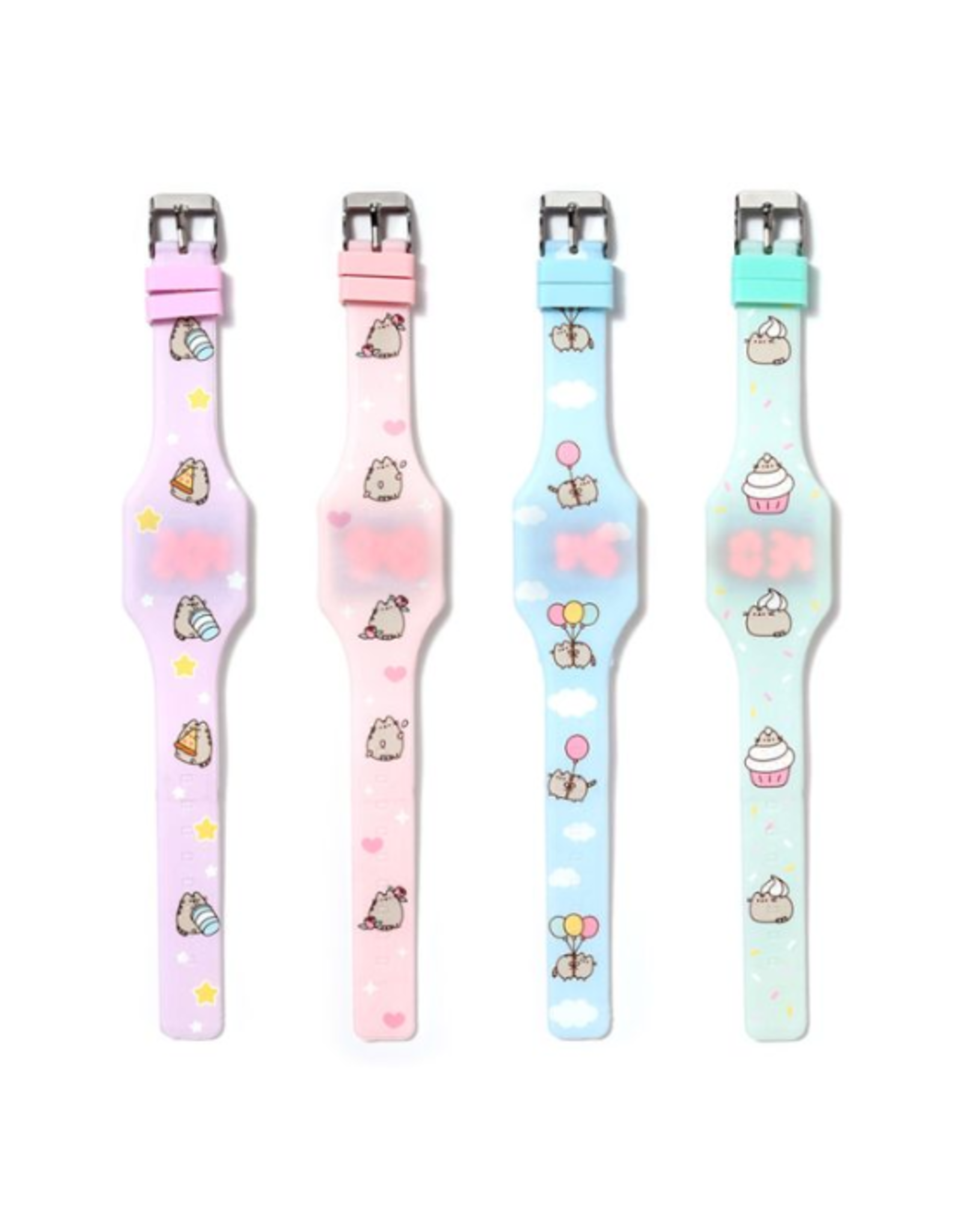 Puckator Pusheen the Cat Silicone Digital Watch 2.0