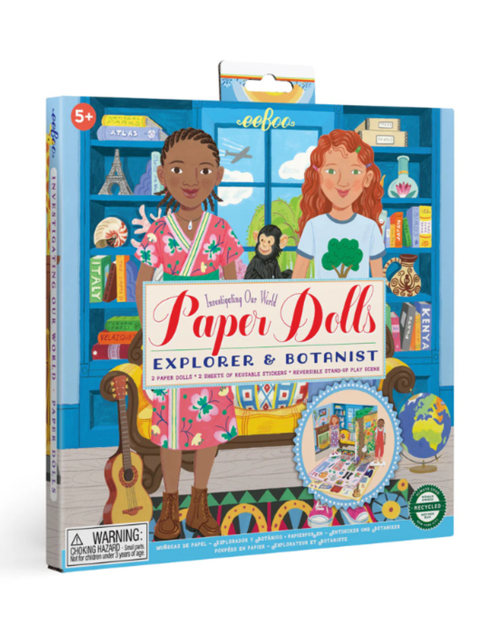 eeBoo Eeboo - Paper Dolls Explorer & Botanist
