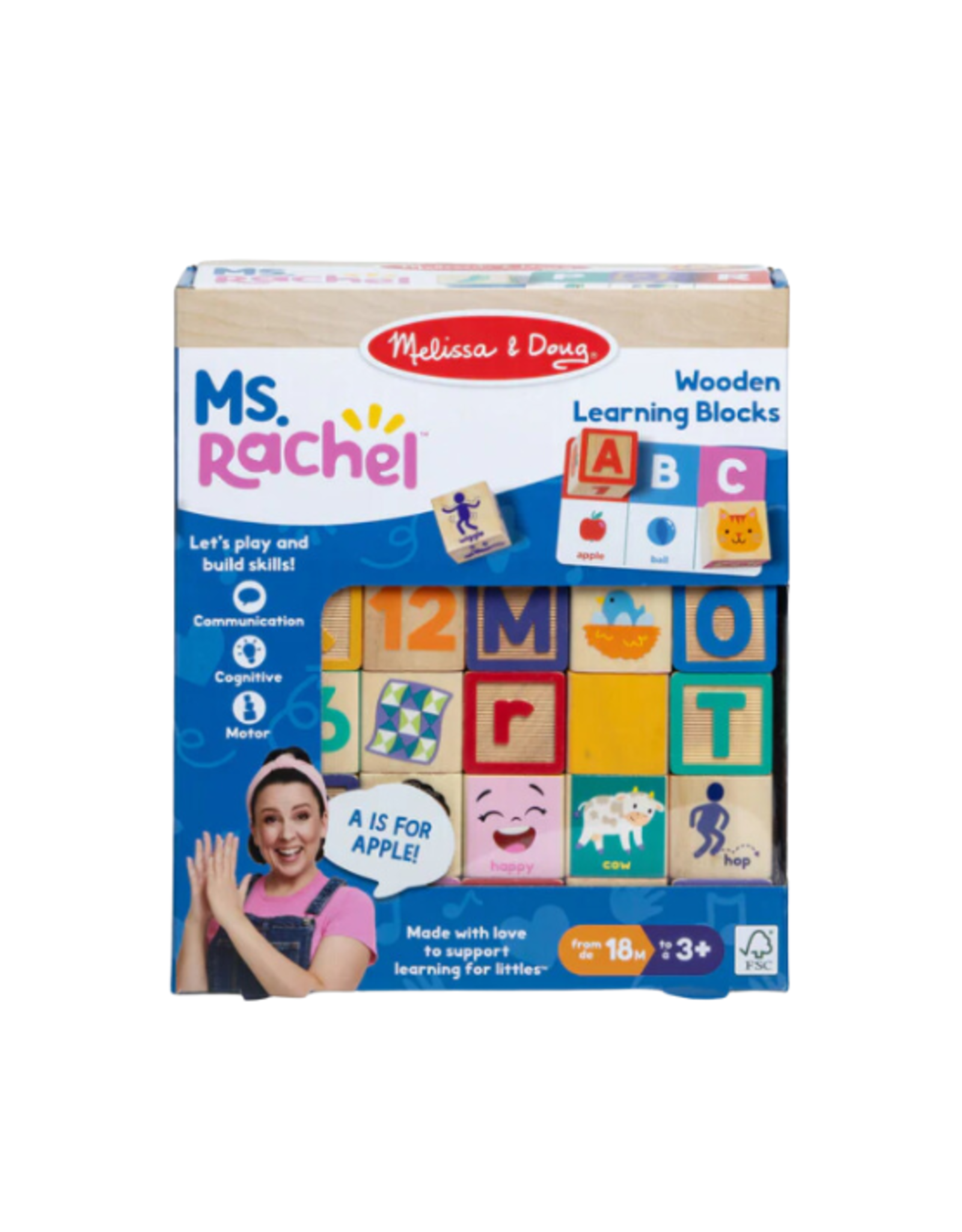 Melissa & Doug Melissa & Doug - Ms. Rachel Block & Activity Cards