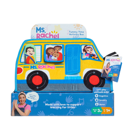 Spin Master Ms. Rachel Tummy Time Activity Bus