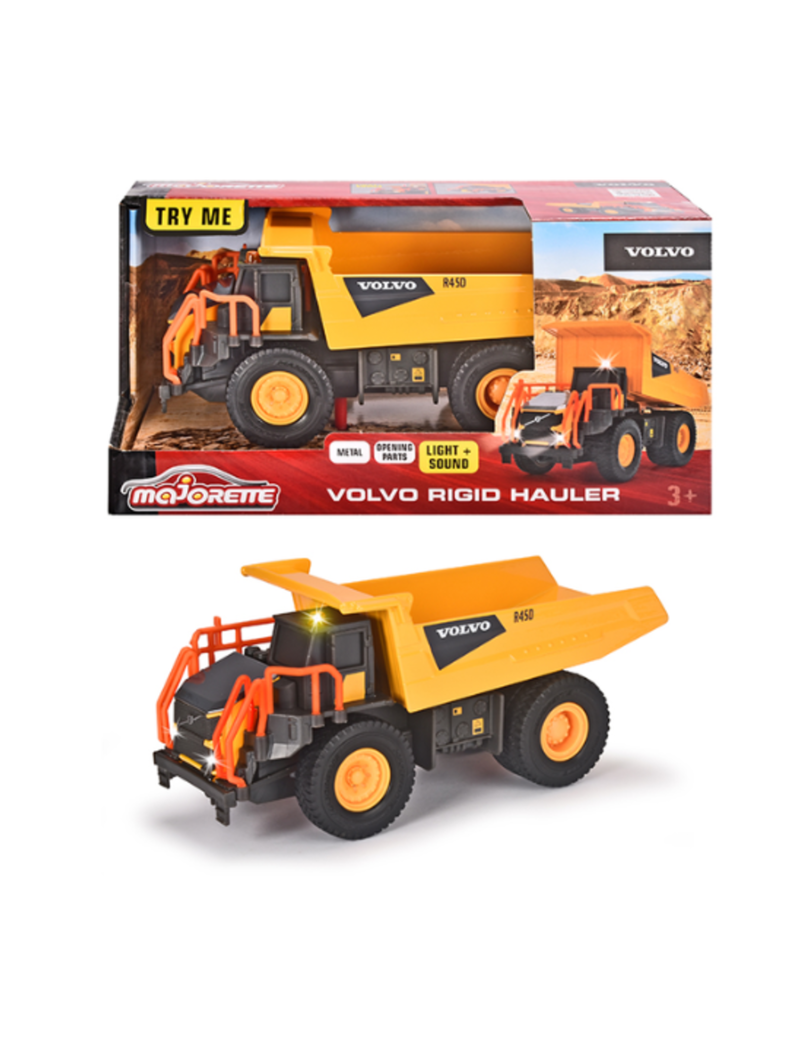 Majorette - Volvo Hauler Rigid Light and Sound