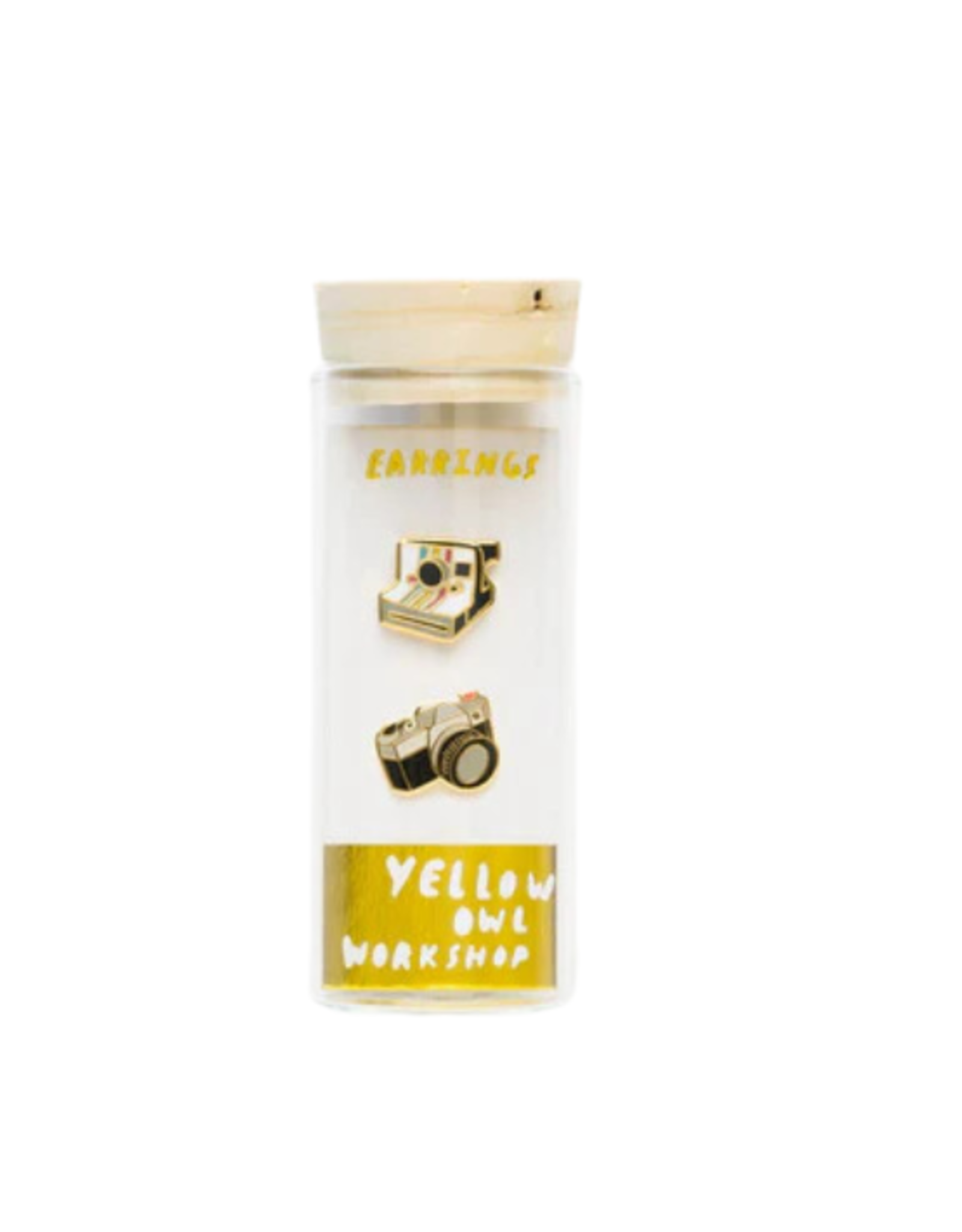 Yellow Owl Workshop Yellow Owl Workshop - Cameras Earrings