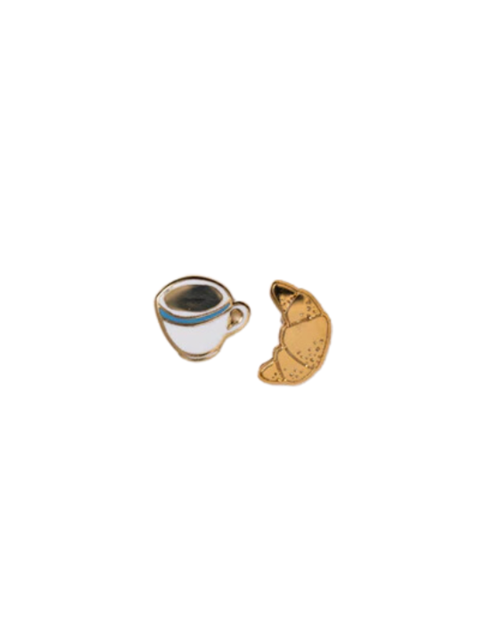 Yellow Owl Workshop Yellow Owl Workshop - Coffee & Croissants Earrings