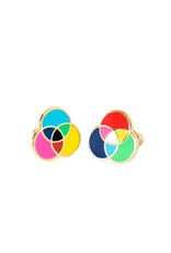 Yellow Owl Workshop Yellow Owl Workshop - Color Wheel Earrings (RGB & CMYK)
