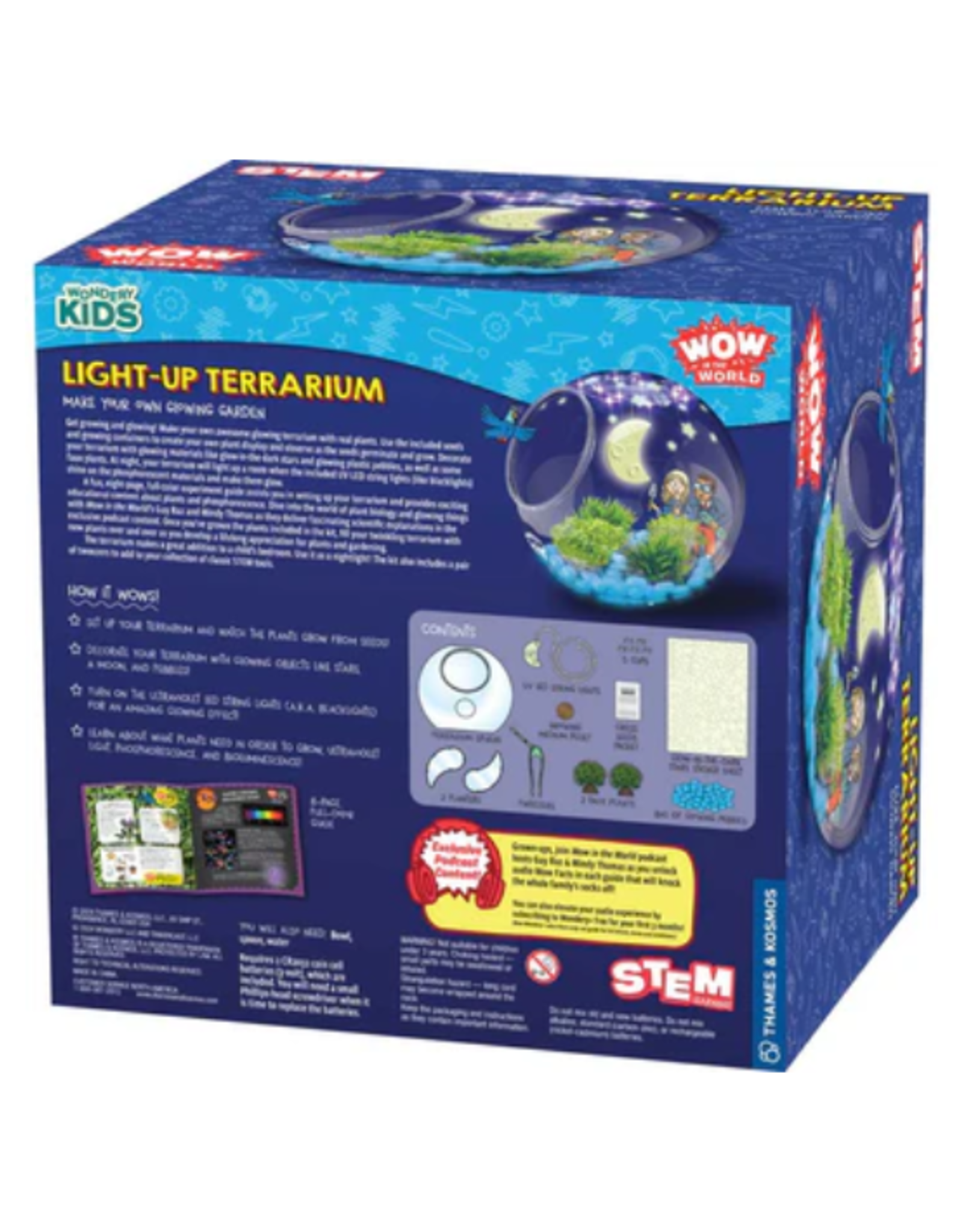 Wow in the World Wow in the World - Light-Up Terrarium
