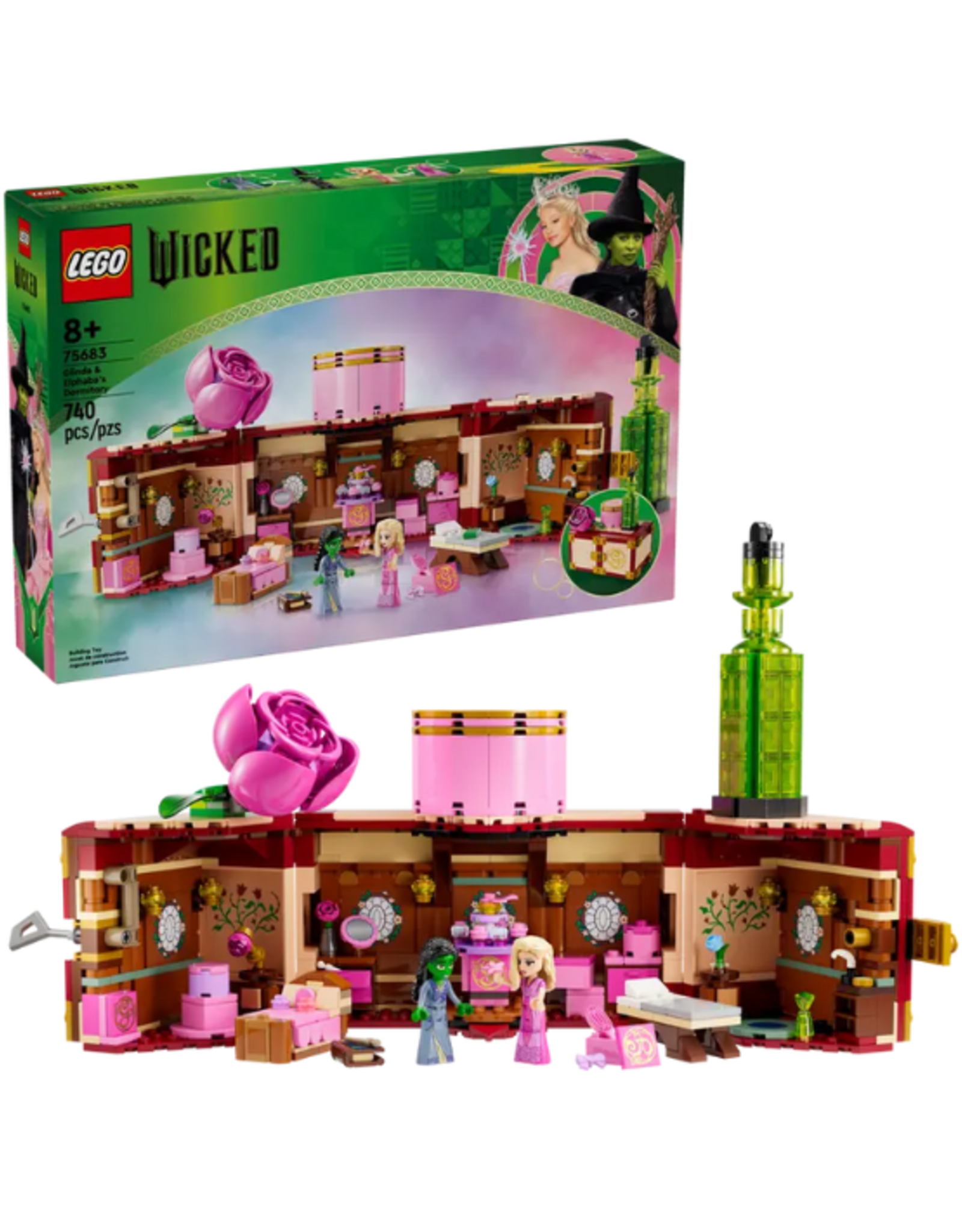 Lego Lego - Wicked - 75683 - Glinda & Elphaba's Dormitory