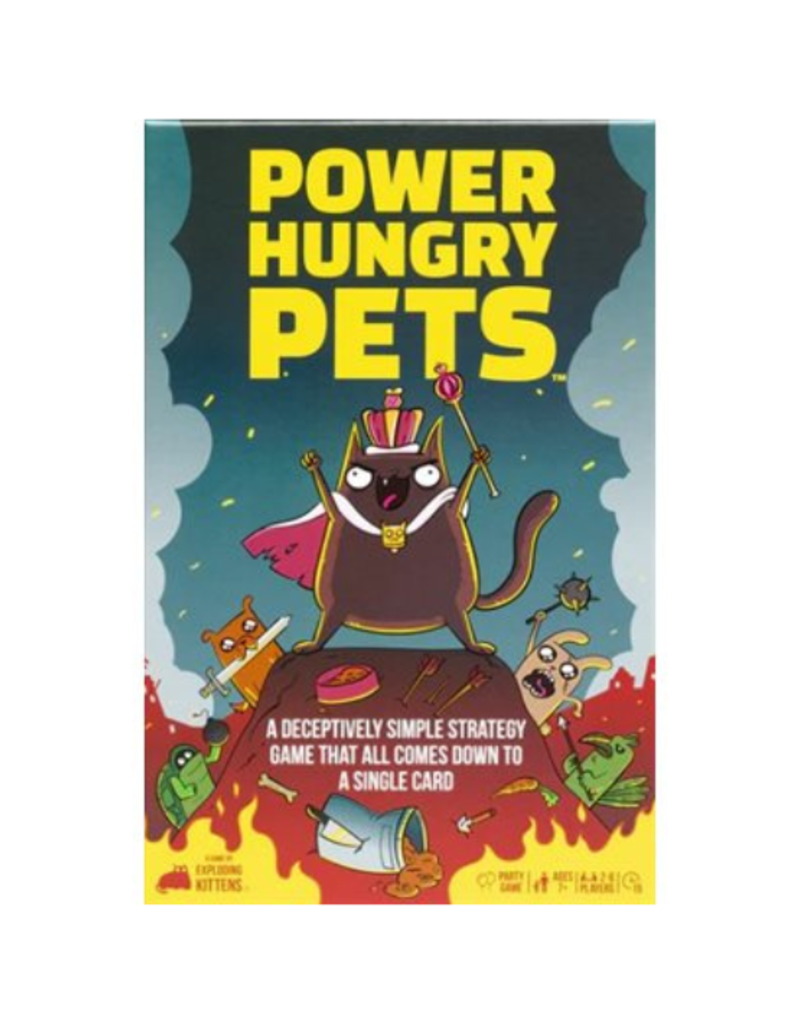 Exploding Kittens Exploding Kittens - Power Hungry Pets
