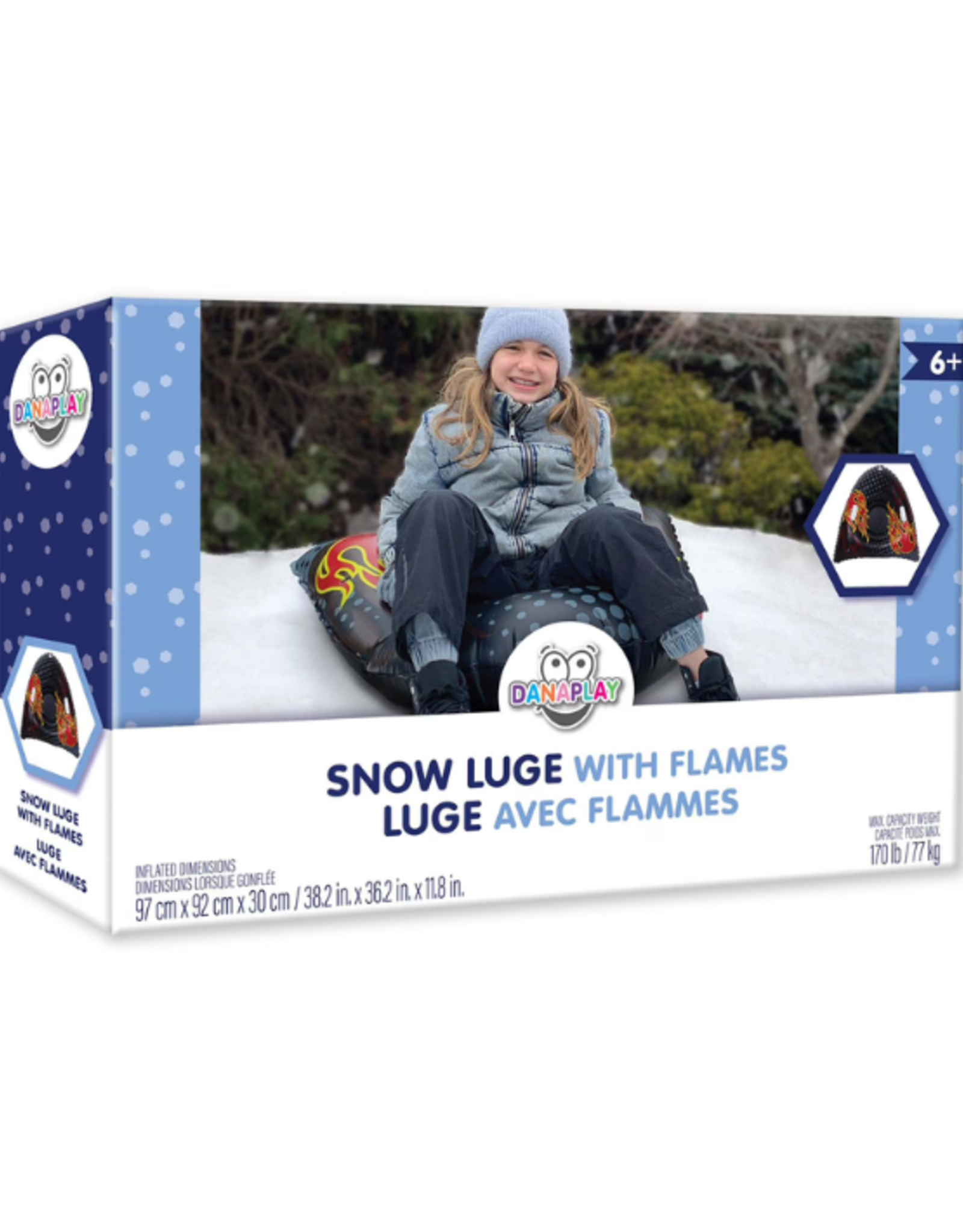 Danaplay - GO! Zone Snow Luge with Flames